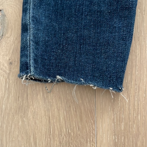 Hudson Barbara High Rise Skinny Ankle Jeans Raw Hem 25 - Picture 11 of 13